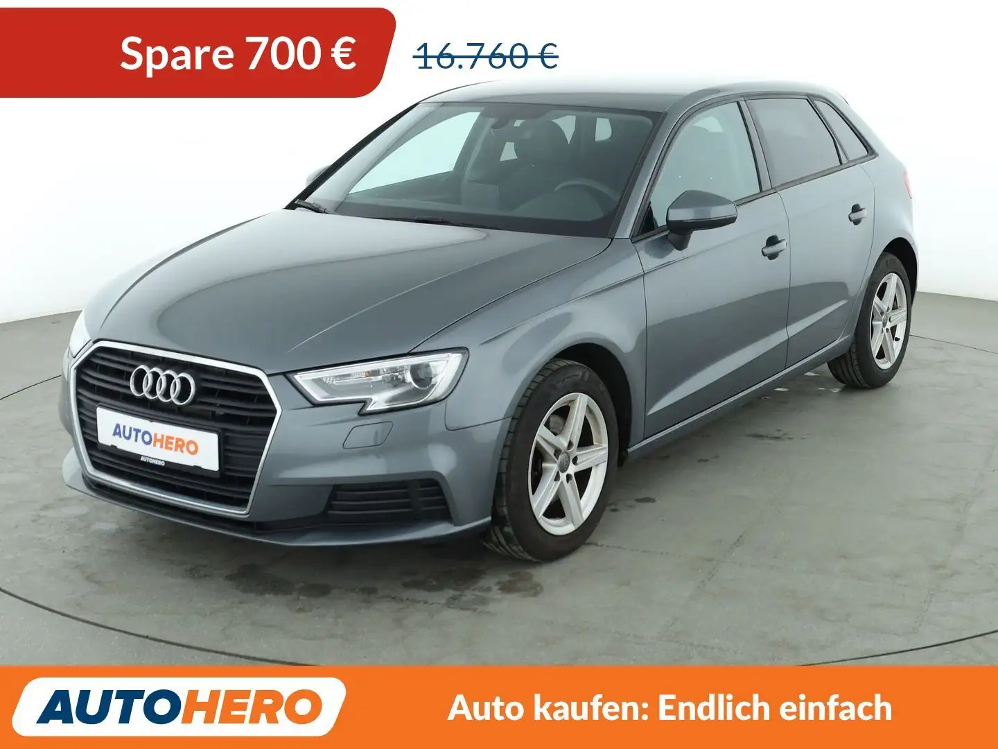 Audi 1.0 TFSI Aut.*XENON*TEMPO*PDC* Gris - 1