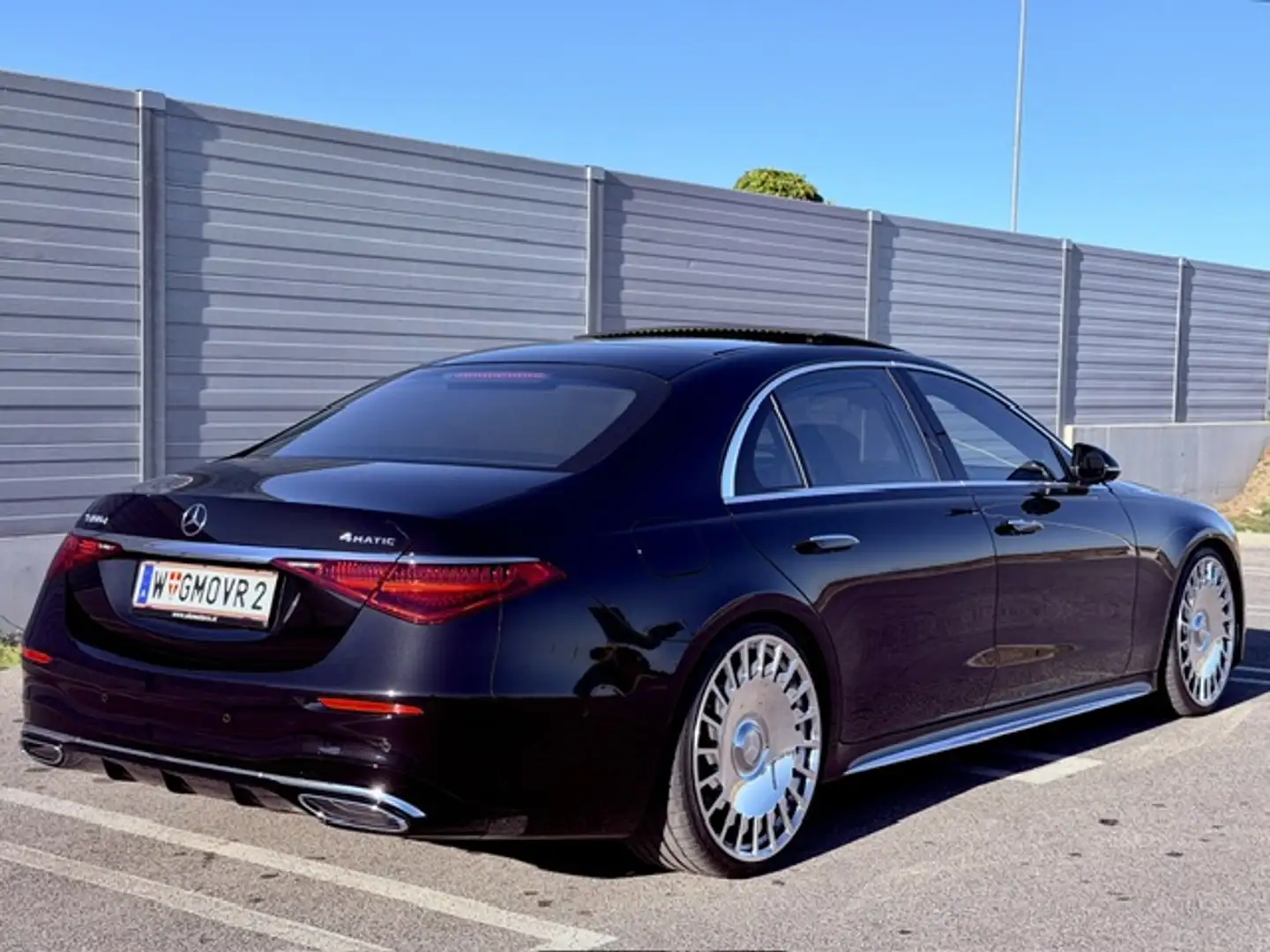 Mercedes-Benz S 400 S 400 d lang 4MATIC Aut. Voll Chauffeur Paket Schwarz - 2