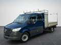 Mercedes-Benz Sprinter 317 9G MAXI Pritsche *DOKA*GARAGE*STZG* Blauw - thumbnail 1