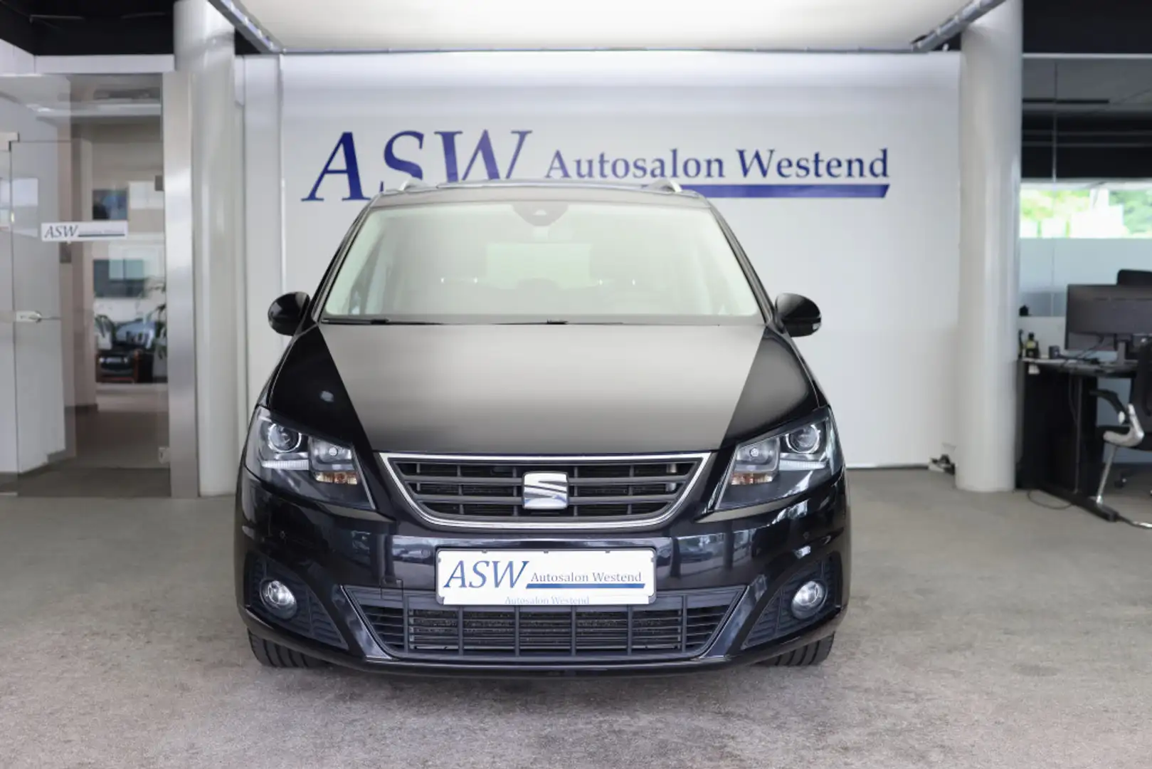 SEAT Alhambra 2,0 TDI STYLE PLUS 7-SITZER SCHIEBEDACH Schwarz - 2
