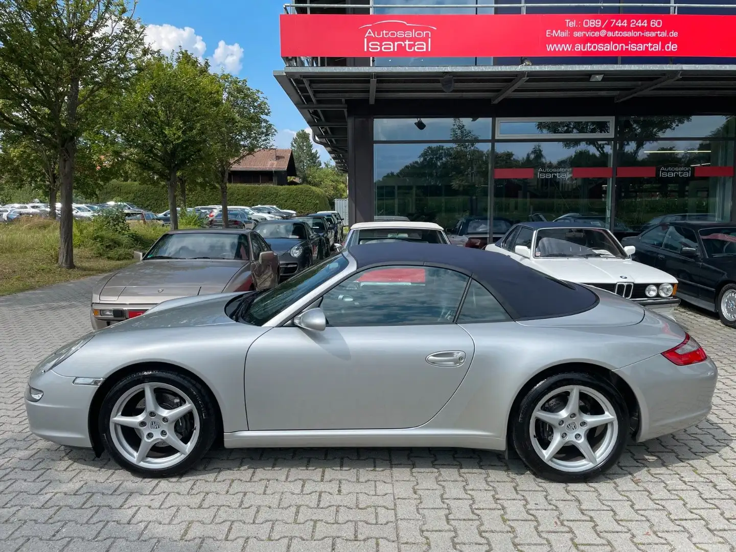 Porsche 997 C2 Cabrio -1. dt. Hand  -39tkm! Silber - 1