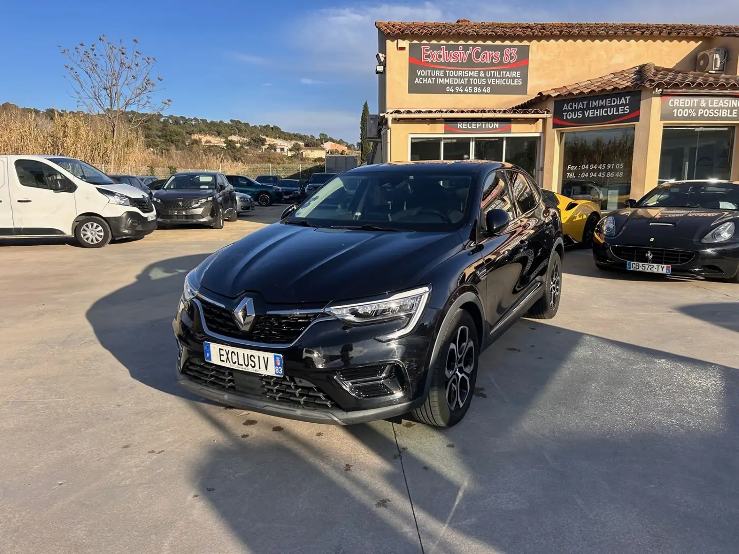 Renault Arkana 1.3 TCE 160CH FAP INTENS EDC -21B Schwarz - 1