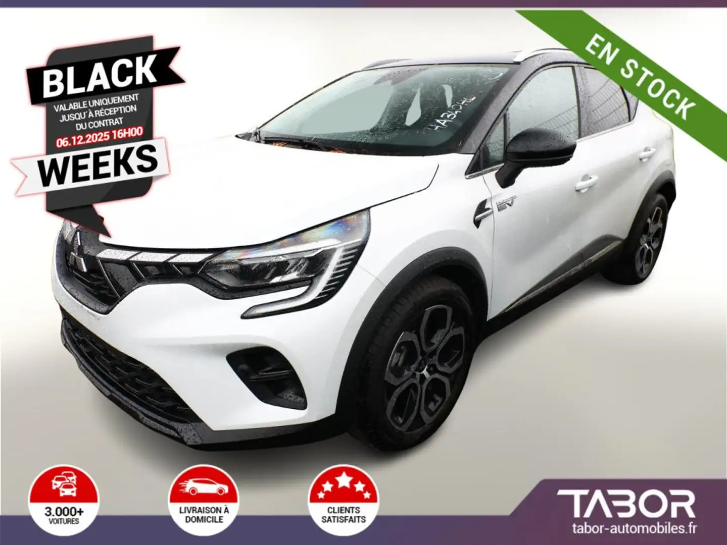 Mitsubishi ASX 1.6 HEV 143 Top pano Bose GPS Blanc - 1