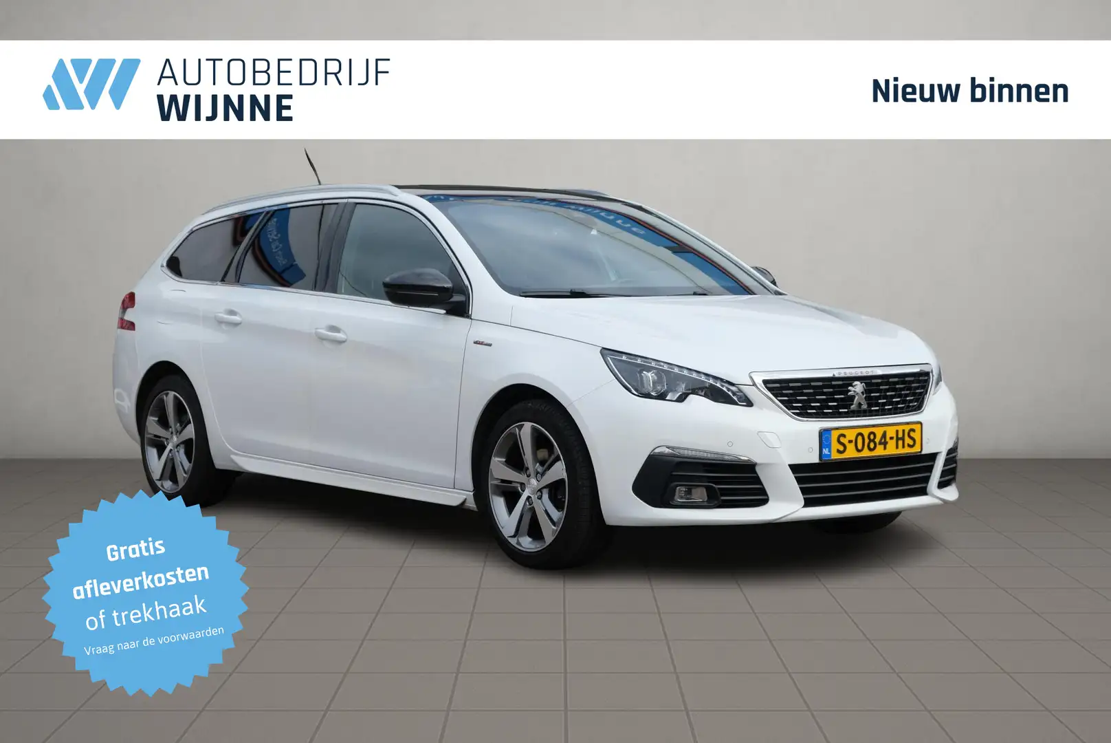 Peugeot 308 SW 1.2 PureTech 130pk EAT8 GT-Line | App Conntact Weiß - 1