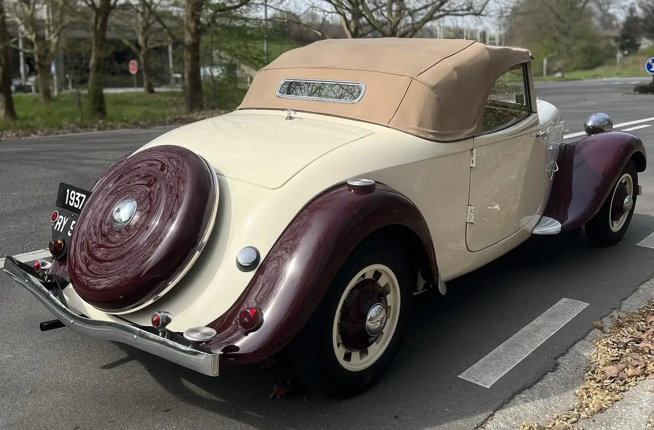 Citroen Traction 7C Cabriolet Mersch, foto 3