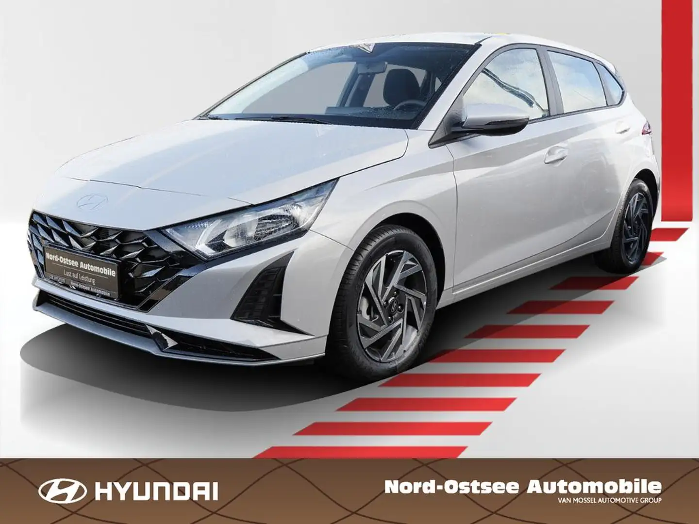 Hyundai i20 FL 6-MT 2WD Trend Gris - 1