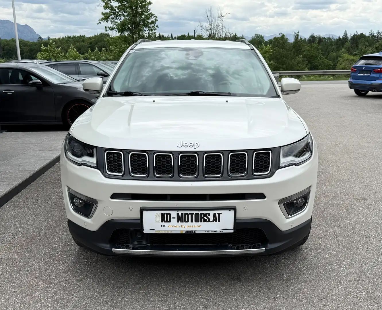 Jeep Compass 1,4 MultiAir2 Limited 4WD Aut.*1.Besitz*Leder*RFK* Weiß - 2