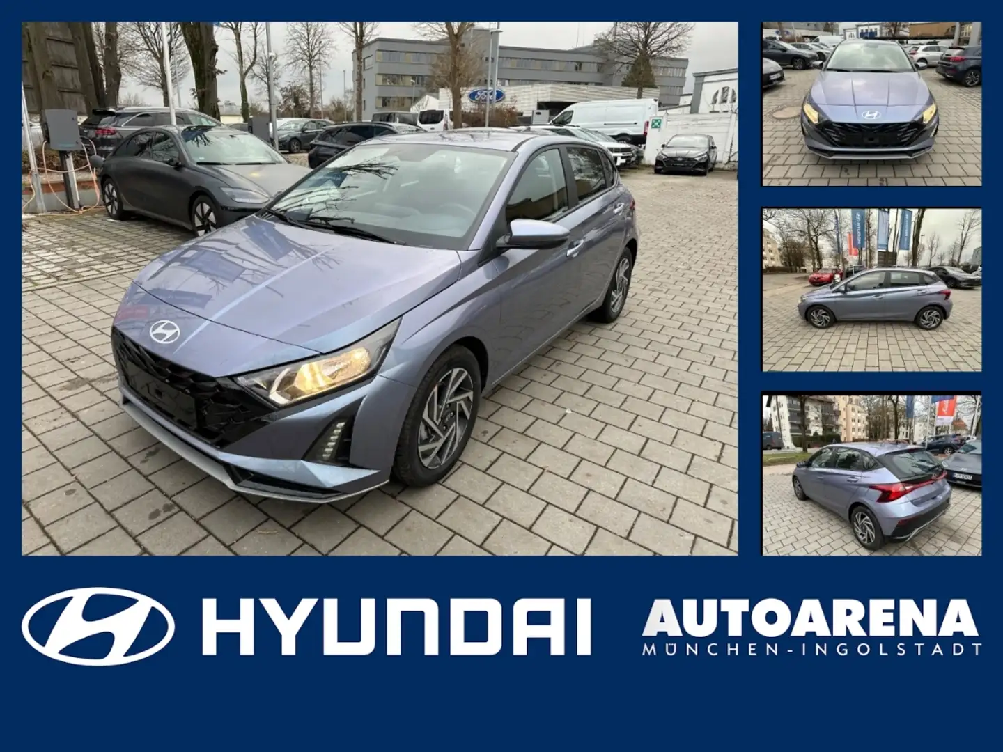 Hyundai i20 1.0 T-GDI Trend Automatik SOF. VERFÜGBAR! Bleu - 1