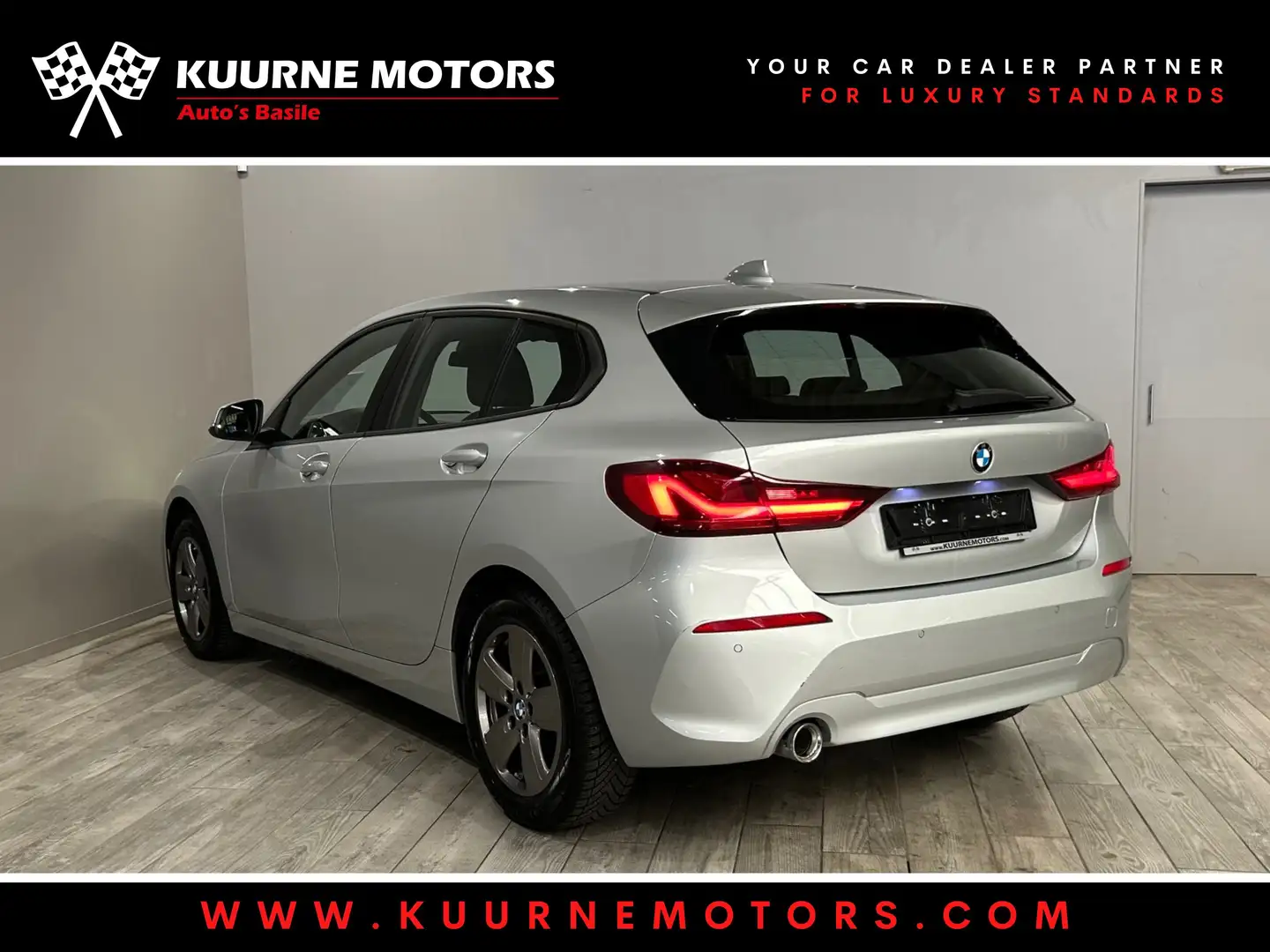 BMW 116 d Alu16"/Led/Gps/Carplay/Pdc/Airco *1j garantie* Argent - 2