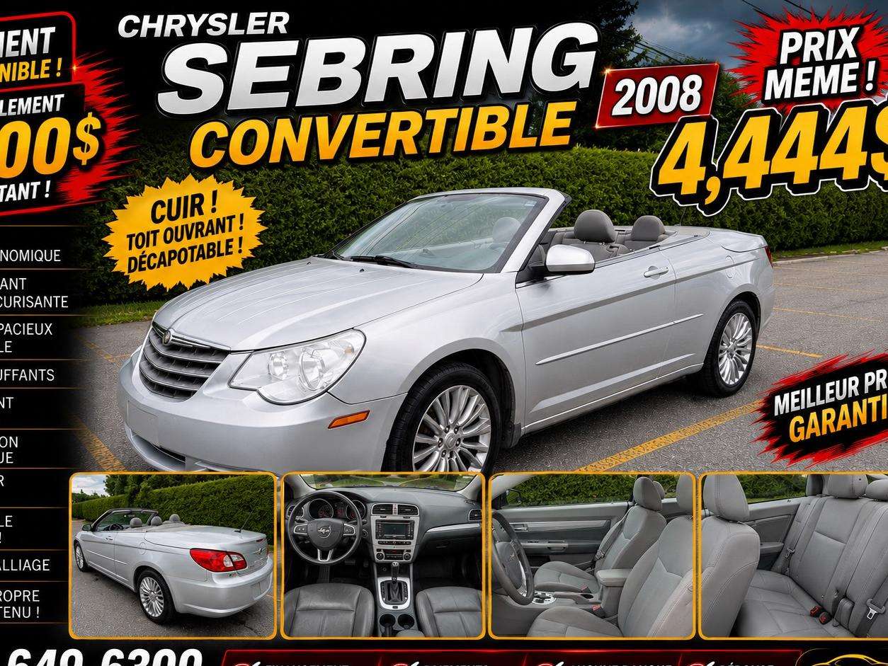 2008 Chrysler Sebring Convertible