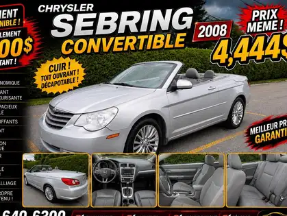 2008 Chrysler Sebring Convertible Front-Wheel Drive Automatic