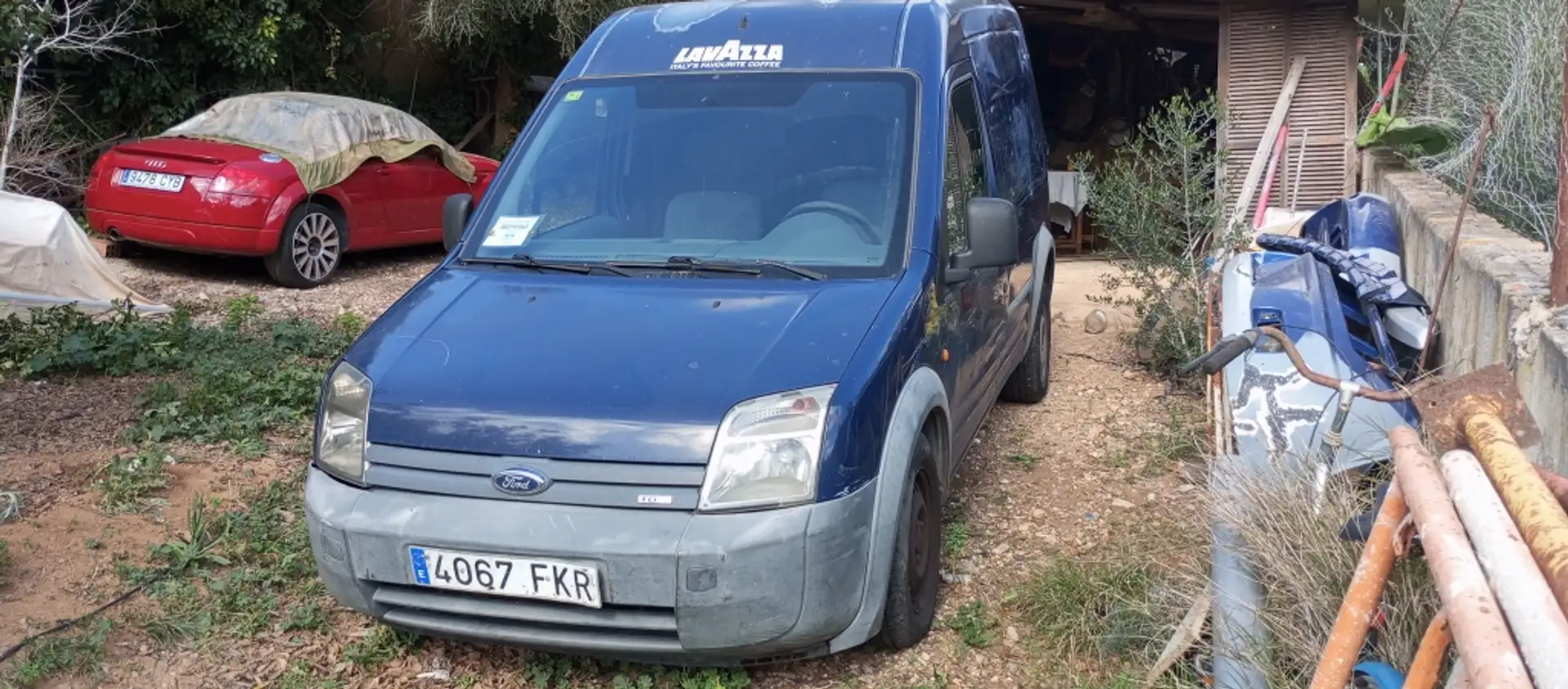 Ford Transit Connect FT 230 L TDCi 90 Bleu - 2