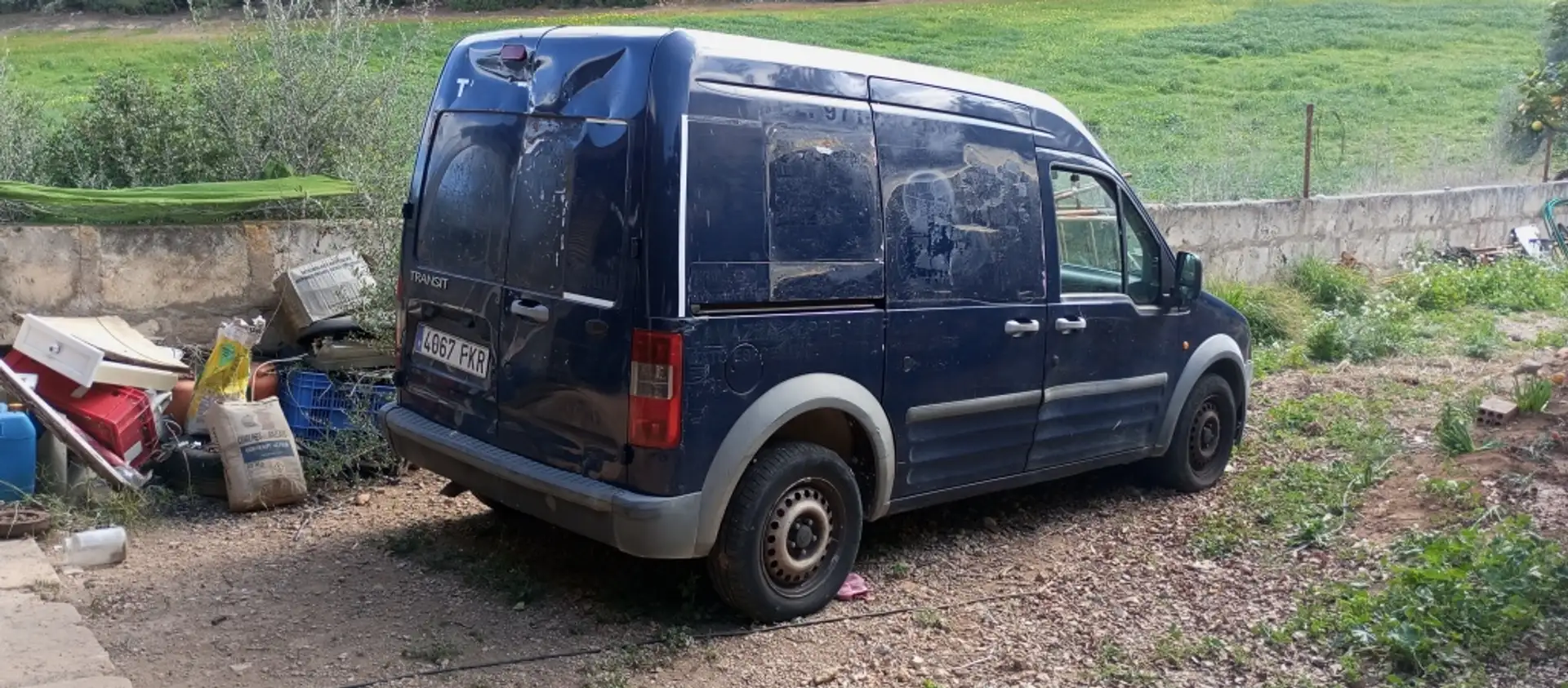Ford Transit Connect FT 230 L TDCi 90 Bleu - 1