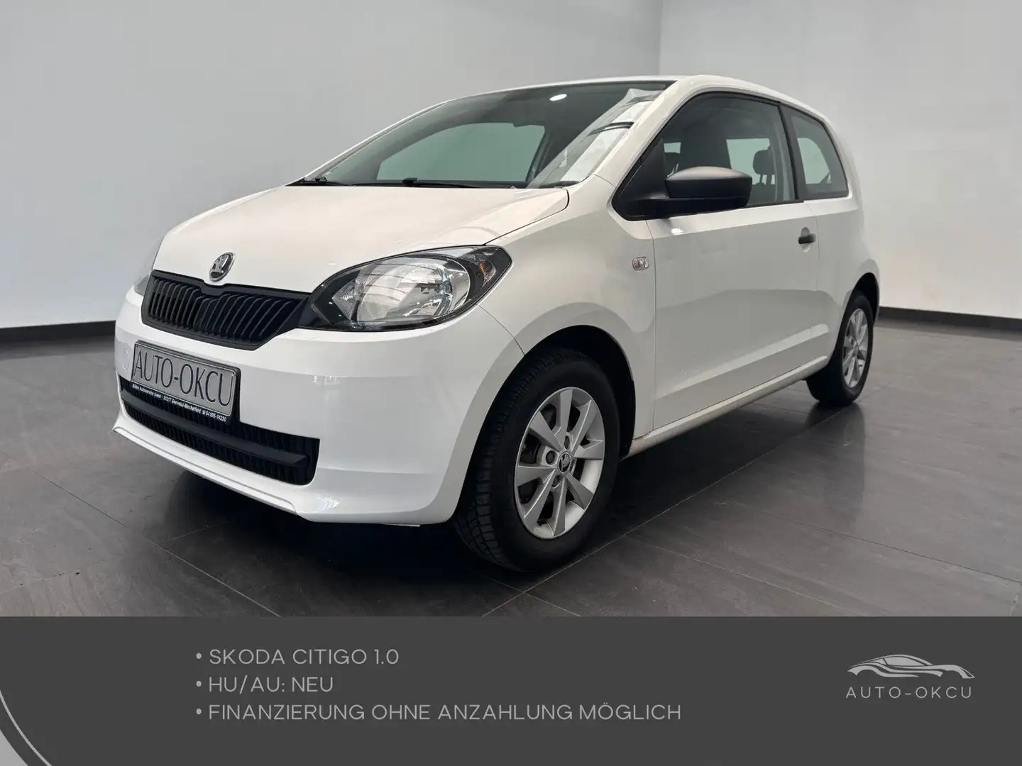 Skoda Citigo 1.0 Active KLIMA /ALU/HU:NEU Weiß - 1