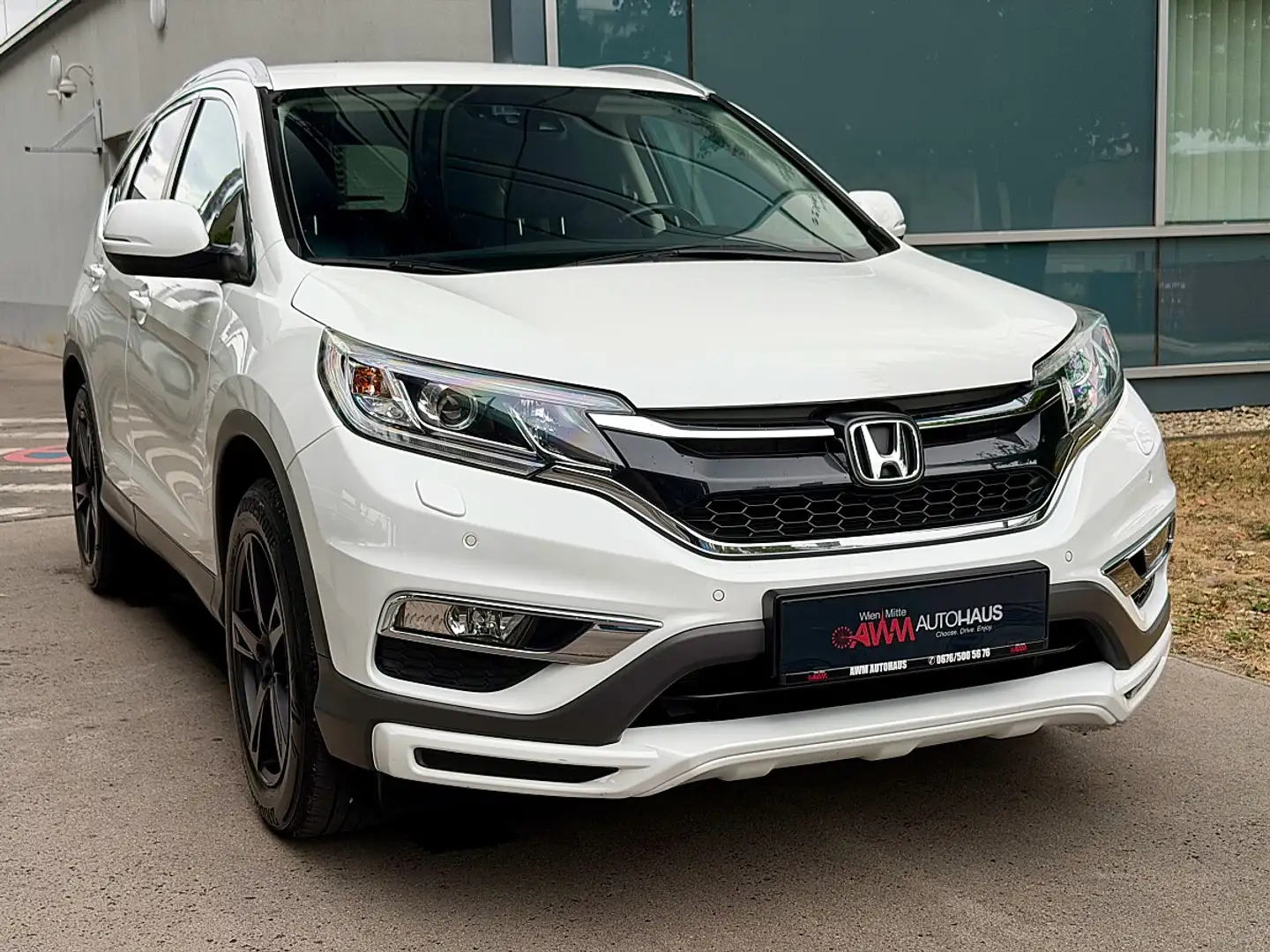 Honda CR-V 1,6 i-DTEC Lifestyle Plus 4WD Aut. | Xenon | Ka... Weiß - 2