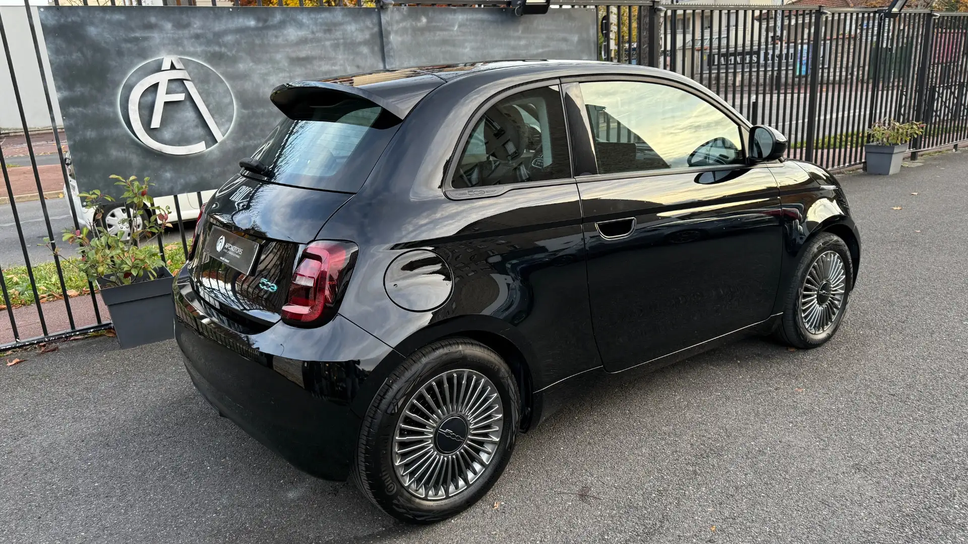 Fiat 500e 118 Ch Icone Noir - 2