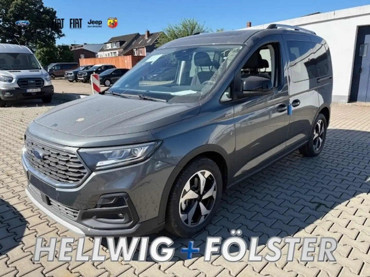 Ford Tourneo Connect Active EcoBlue 2,0 Automatik LED Navi PDC Gris - 1