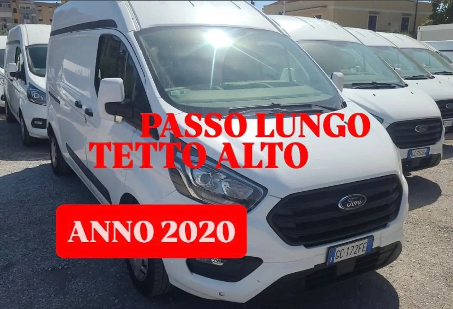 Ford Transit Custom 2.0tdci 130cv L2H2 FURGONE Bianco - 1