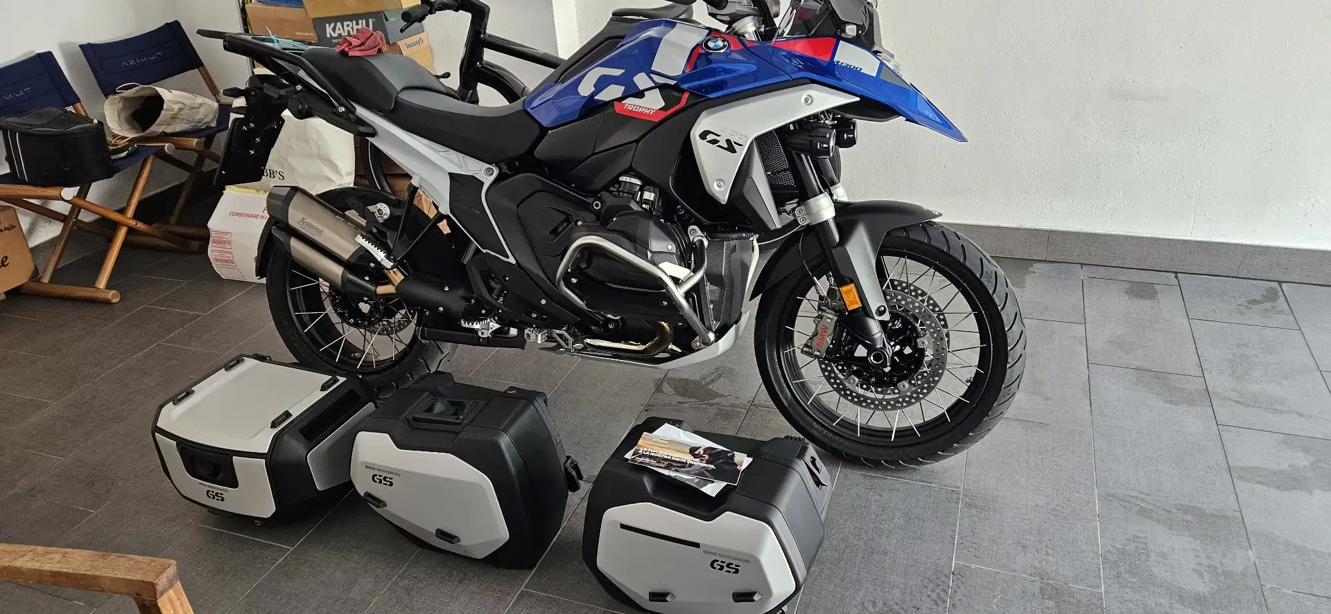 BMW R 1300 GS trophy Blu/Azzurro - 1