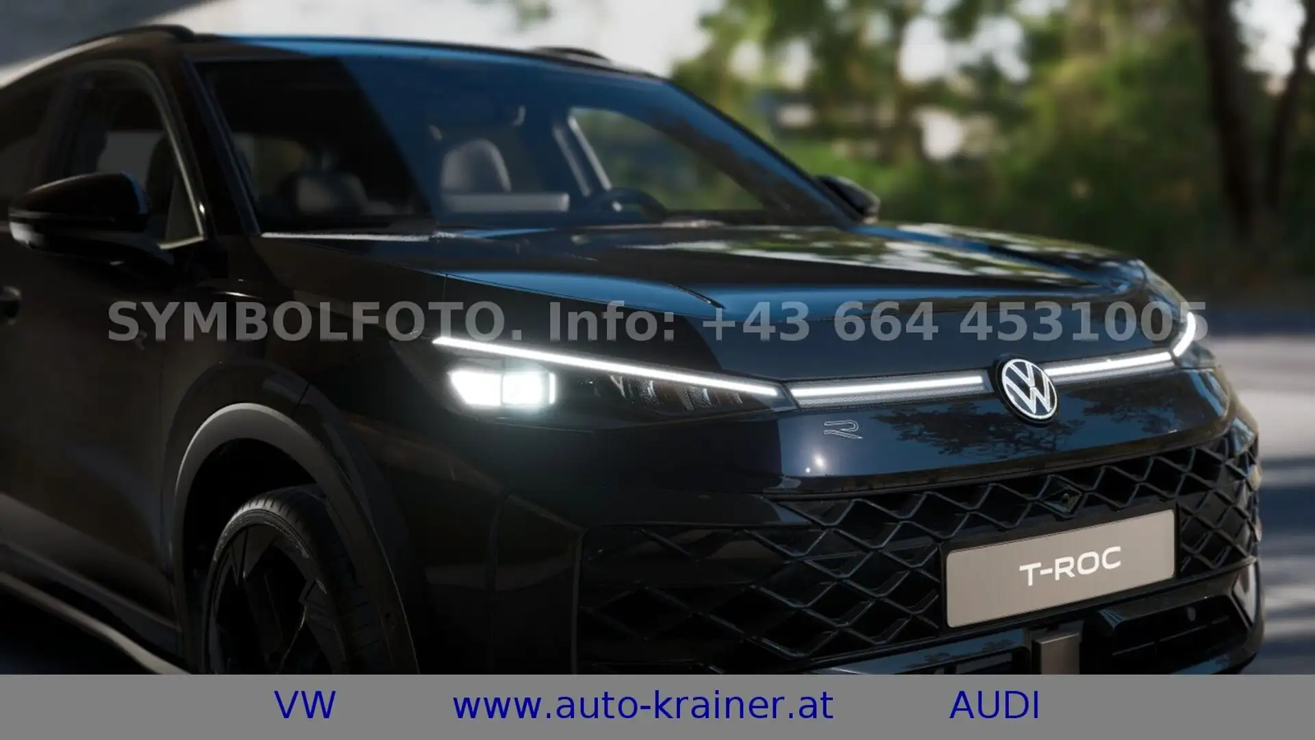 Volkswagen T-Roc R-Line DSG 4MOTION 2.0 eTSI 150kW Schwarz - 2