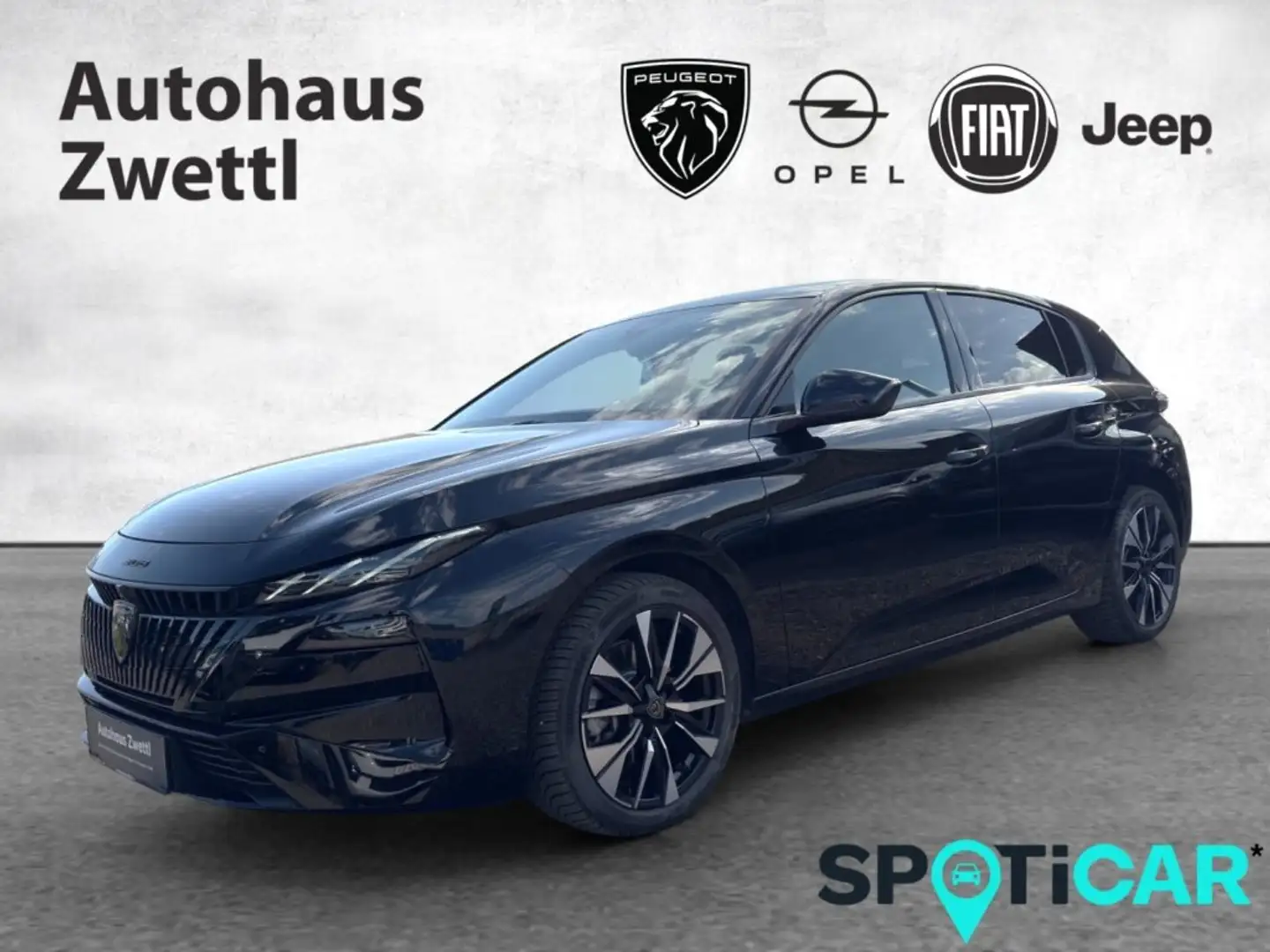 Peugeot 308 Allure MHEV 145 e-DCS6 Facelift Schwarz - 1