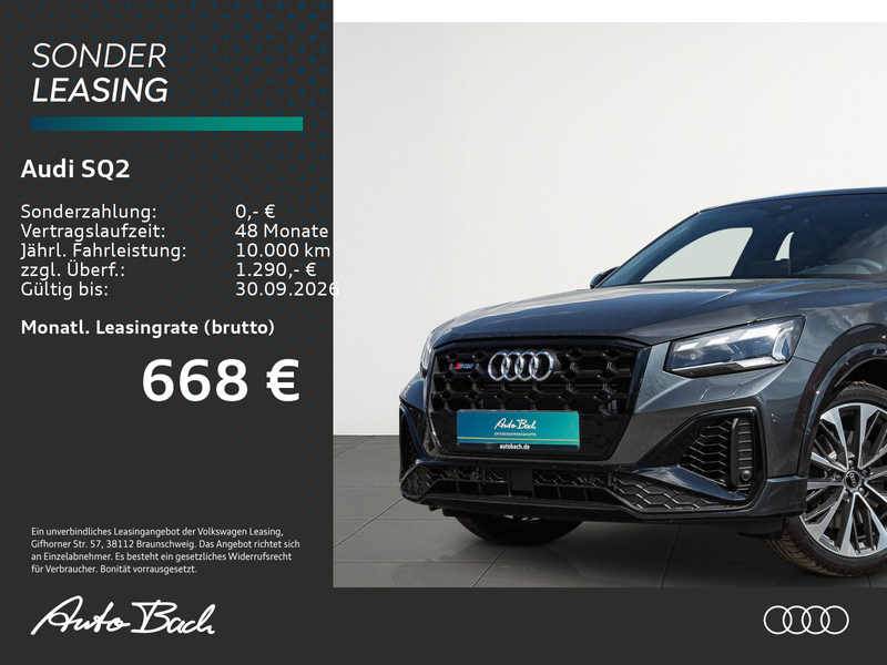 Audi SQ2 S-LINE quattro 300PS  PANO/ SONOS/19"/AHK/NA — photo 2