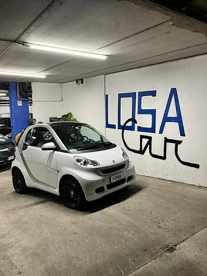 smart forTwo 1000 52 kW MHD coupé pure Bianco - 1