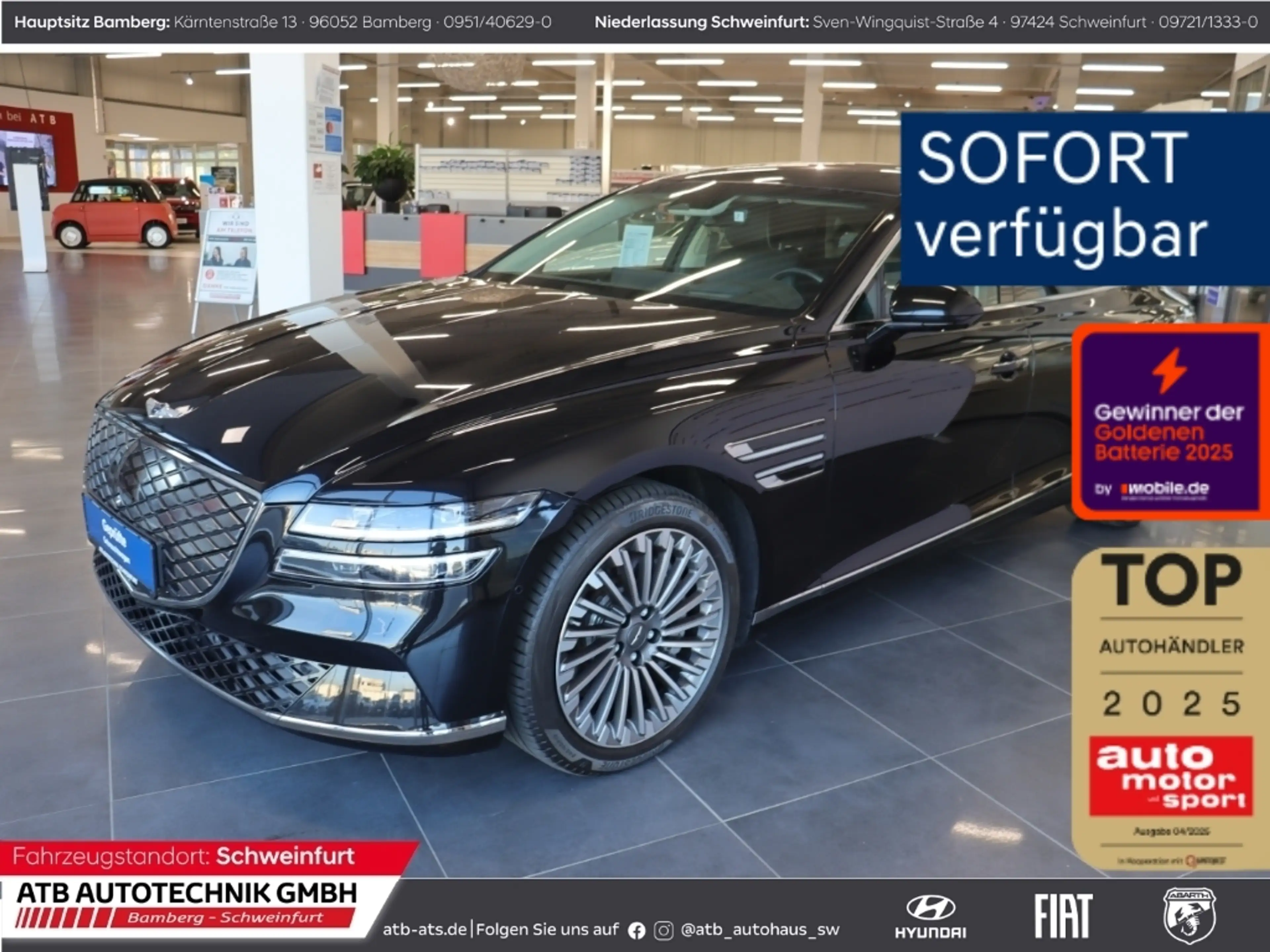 Genesis G80 Electrified 4WD Luxury 87,2kWh 97,6% SOH