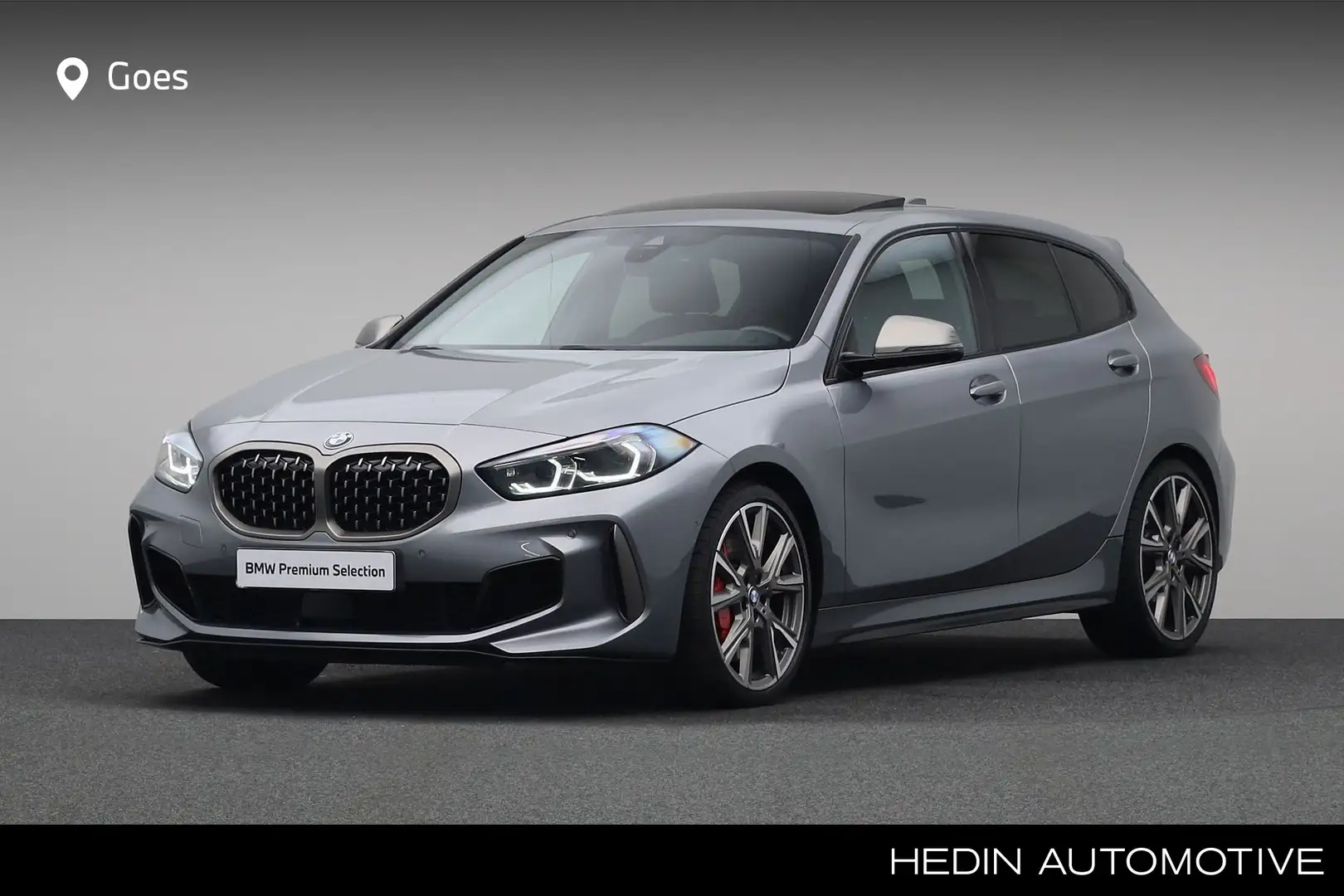 BMW 135 1-serie M135i xDrive High Executive | M-sport Shad Gris - 1