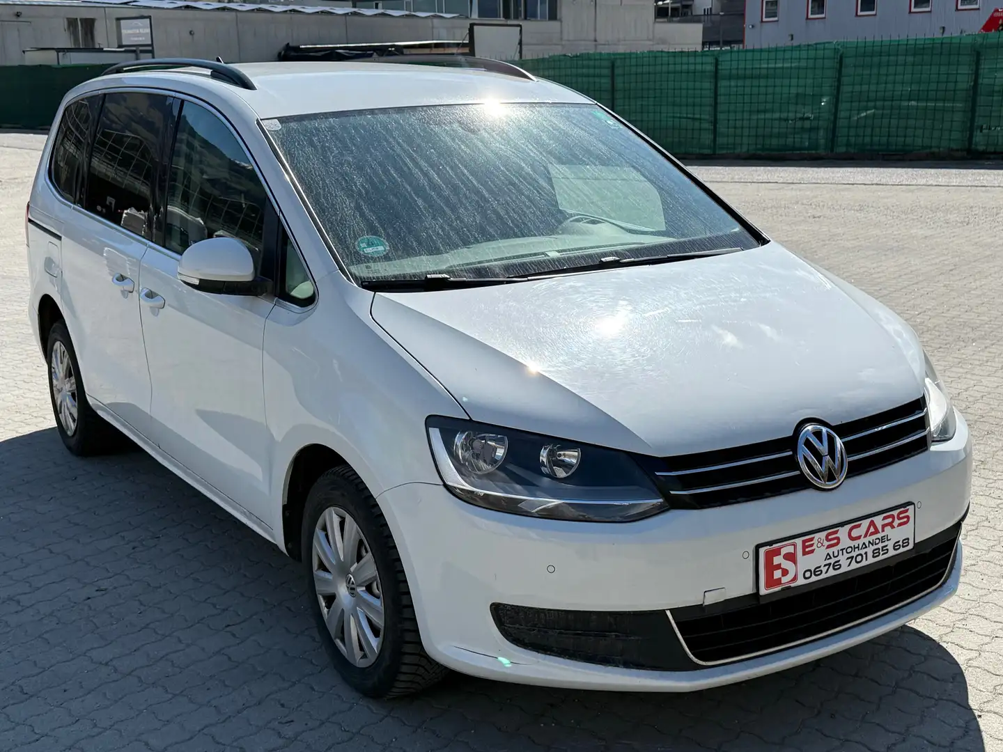 Volkswagen Sharan 2.0 TDI Comfortline Weiß - 1