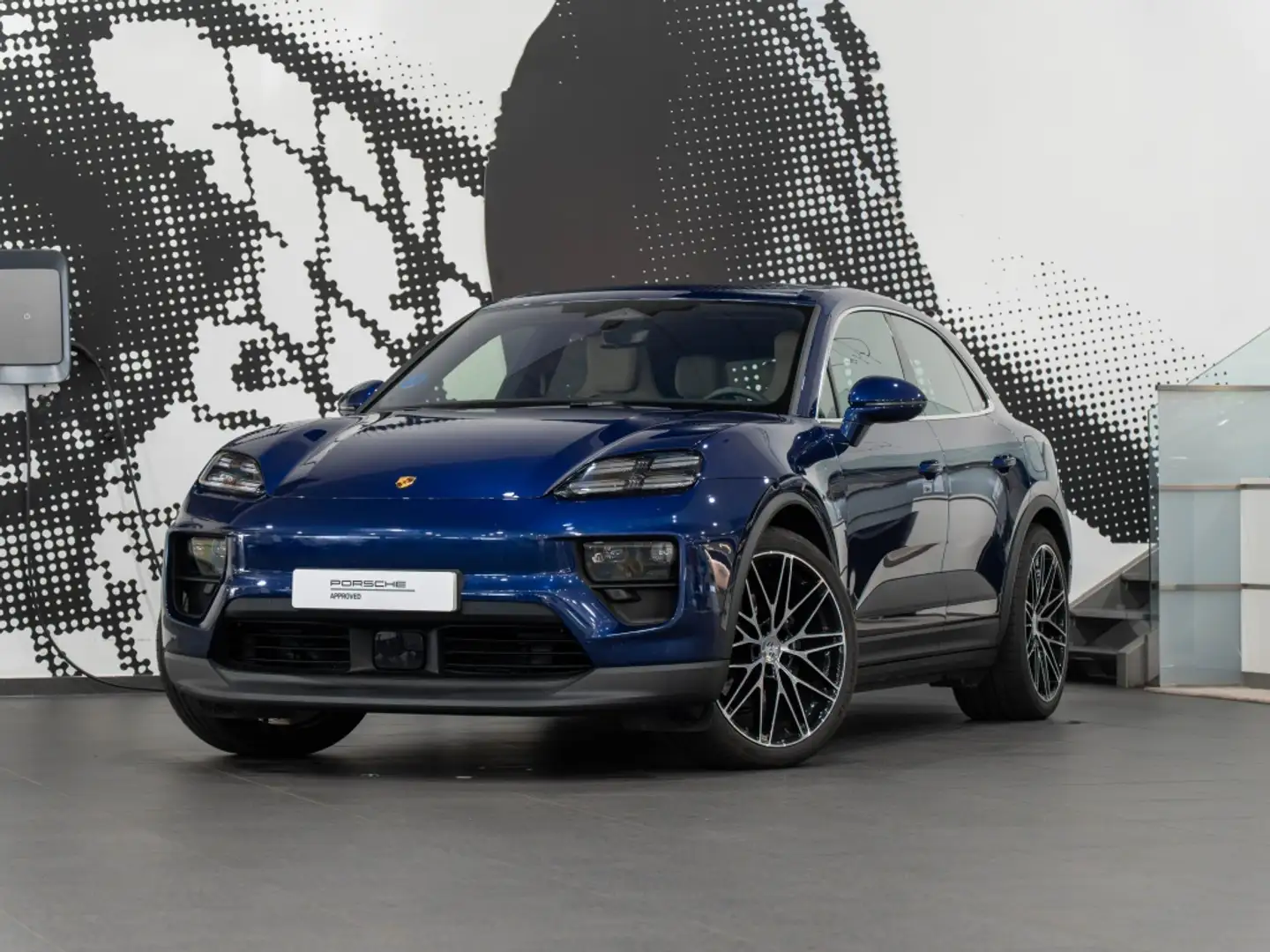 Porsche Macan 4 Bleu - 1