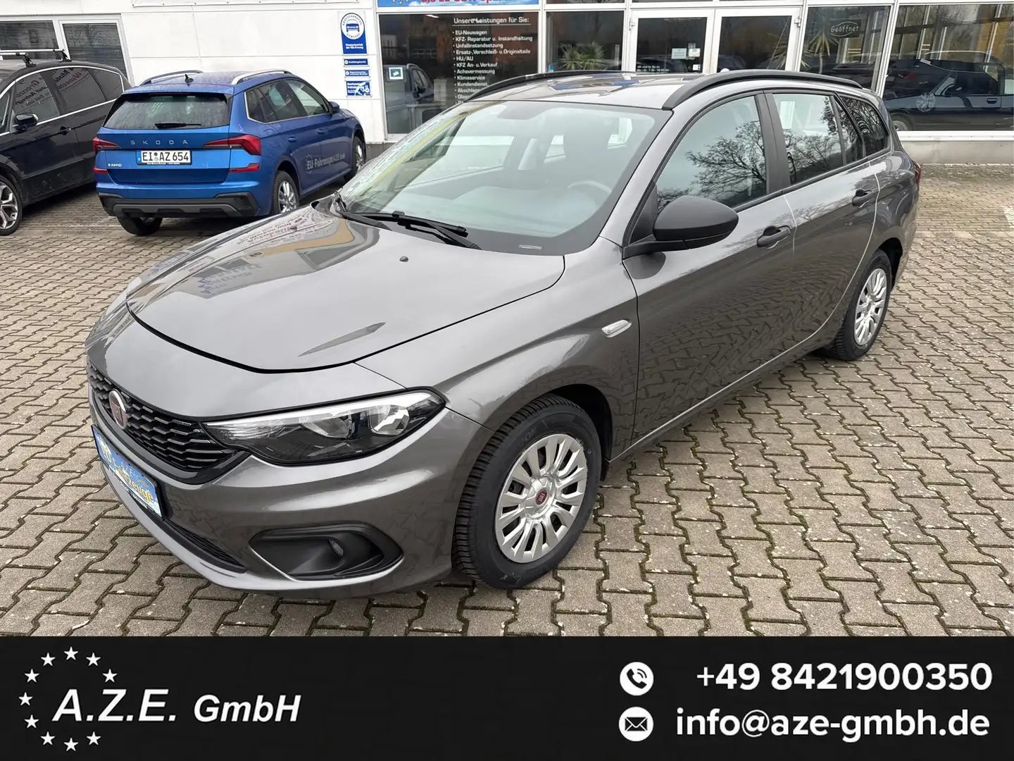 Fiat Tipo Kombi 1.4 16V Pop *KLIMA*ZV*SH*AHK*MFL*MAL* 70 ... Grau - 1