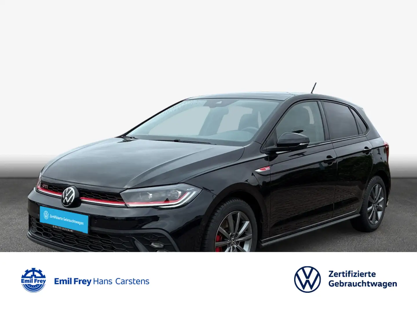 Volkswagen Polo GTI GTI 2.0 TSI DSG Pano IQ.Light IQ.Drive Navi Schwarz - 1