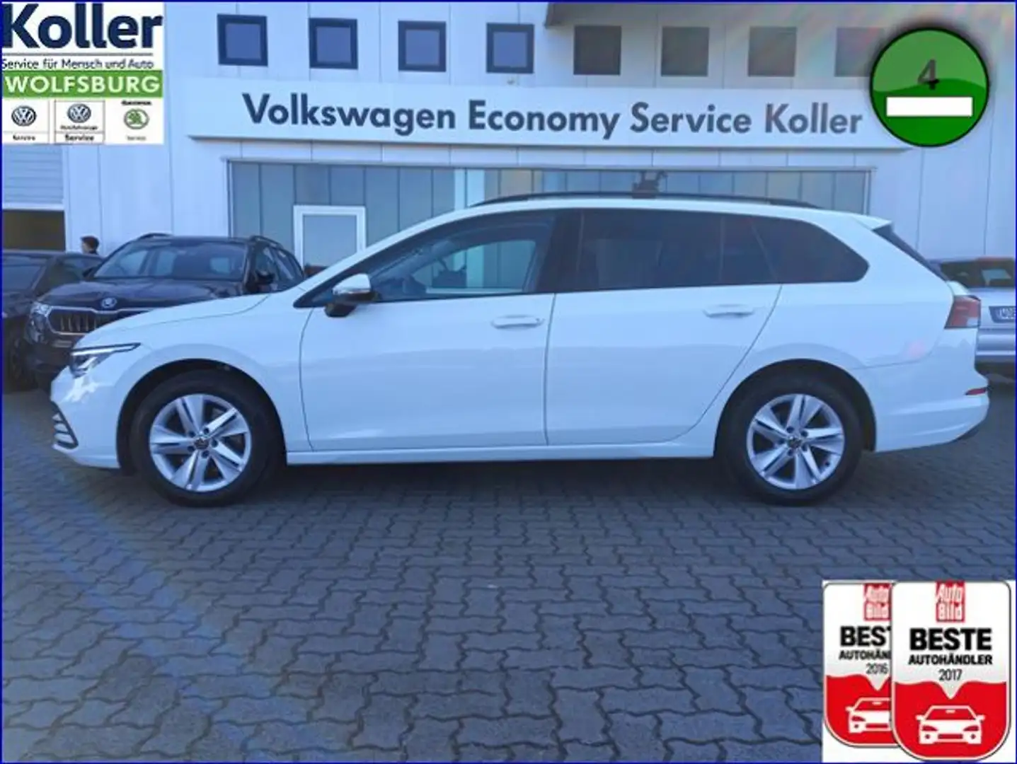 Volkswagen Golf Variant VIII 2.0 TDI DSG Life Navi ACC Weiß - 1