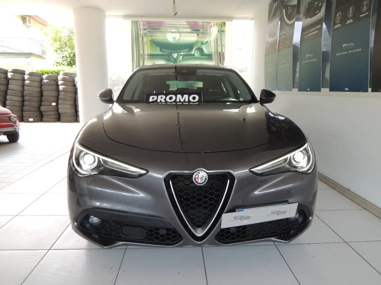 Alfa Romeo Stelvio 2.2 Turbodiesel 160 CV AT8 RWD Business Grigio - 2