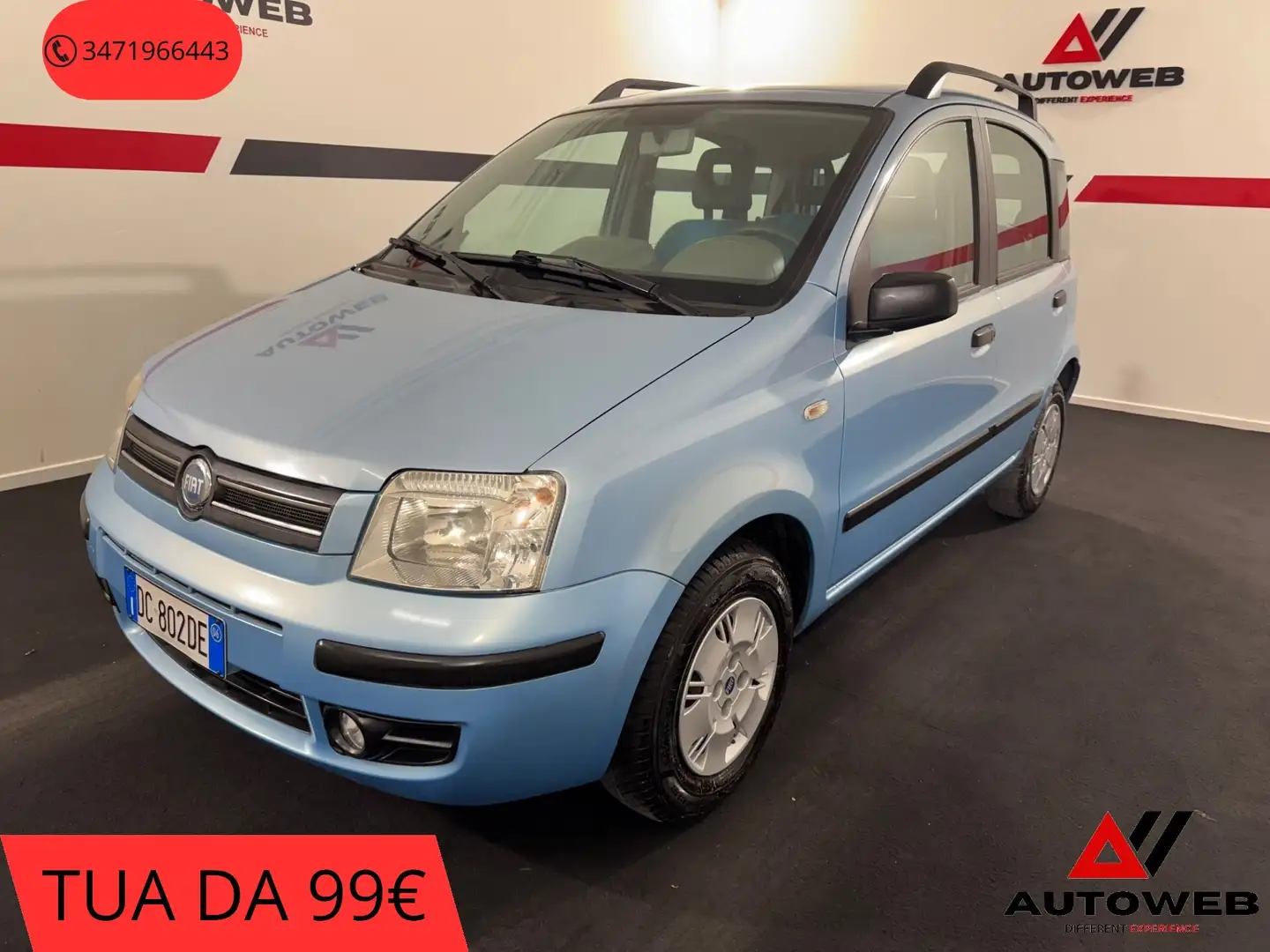 Fiat Panda 1.2 Dynamic Blu/Azzurro - 1