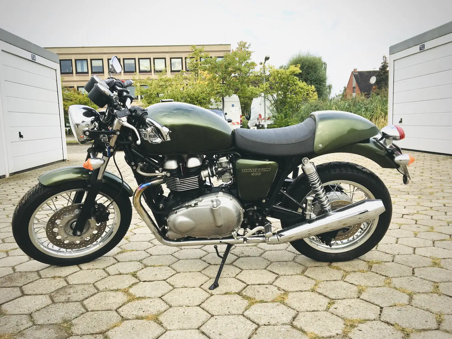 Triumph Thruxton 986ME2 Zielony - 2