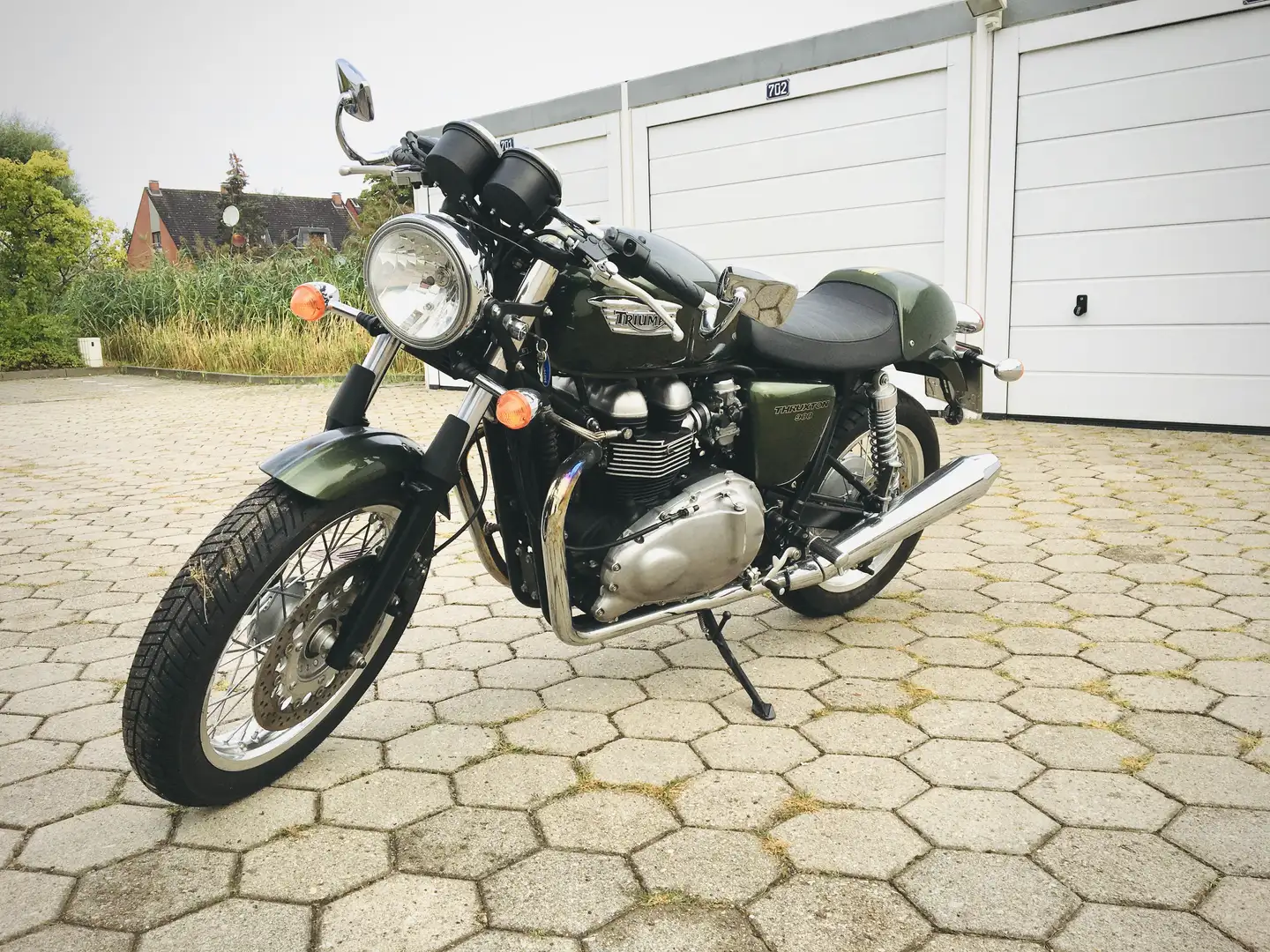 Triumph Thruxton 986ME2 Zielony - 1