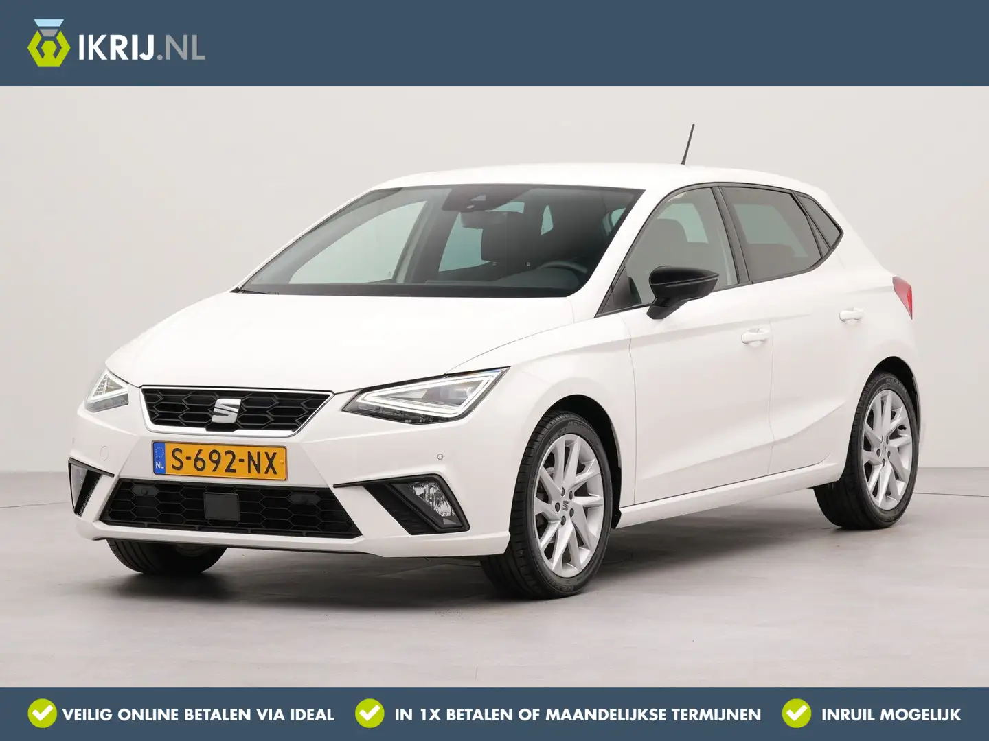 SEAT Ibiza 1.0 EcoTSI FR Business Intense | Appconnect | Navi Blanc - 1