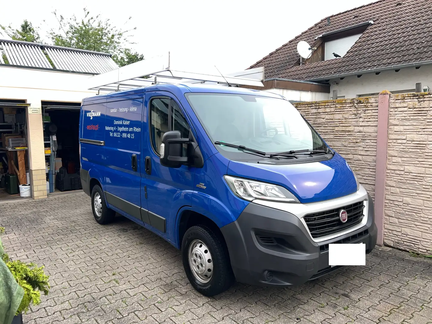 Fiat Ducato 115 Multij.L1H1 / TÜV 03-27 / gepflegt / VB Blau - 1