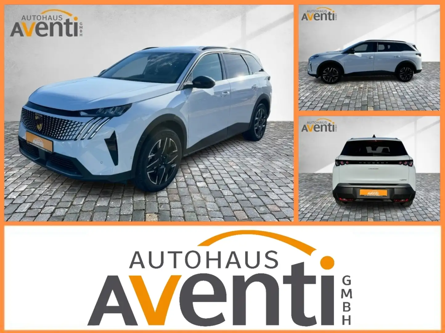 Peugeot 5008 1.2 136 Allure 1re *SHZ*KAM*LED*KeyLess*PDC Biały - 1