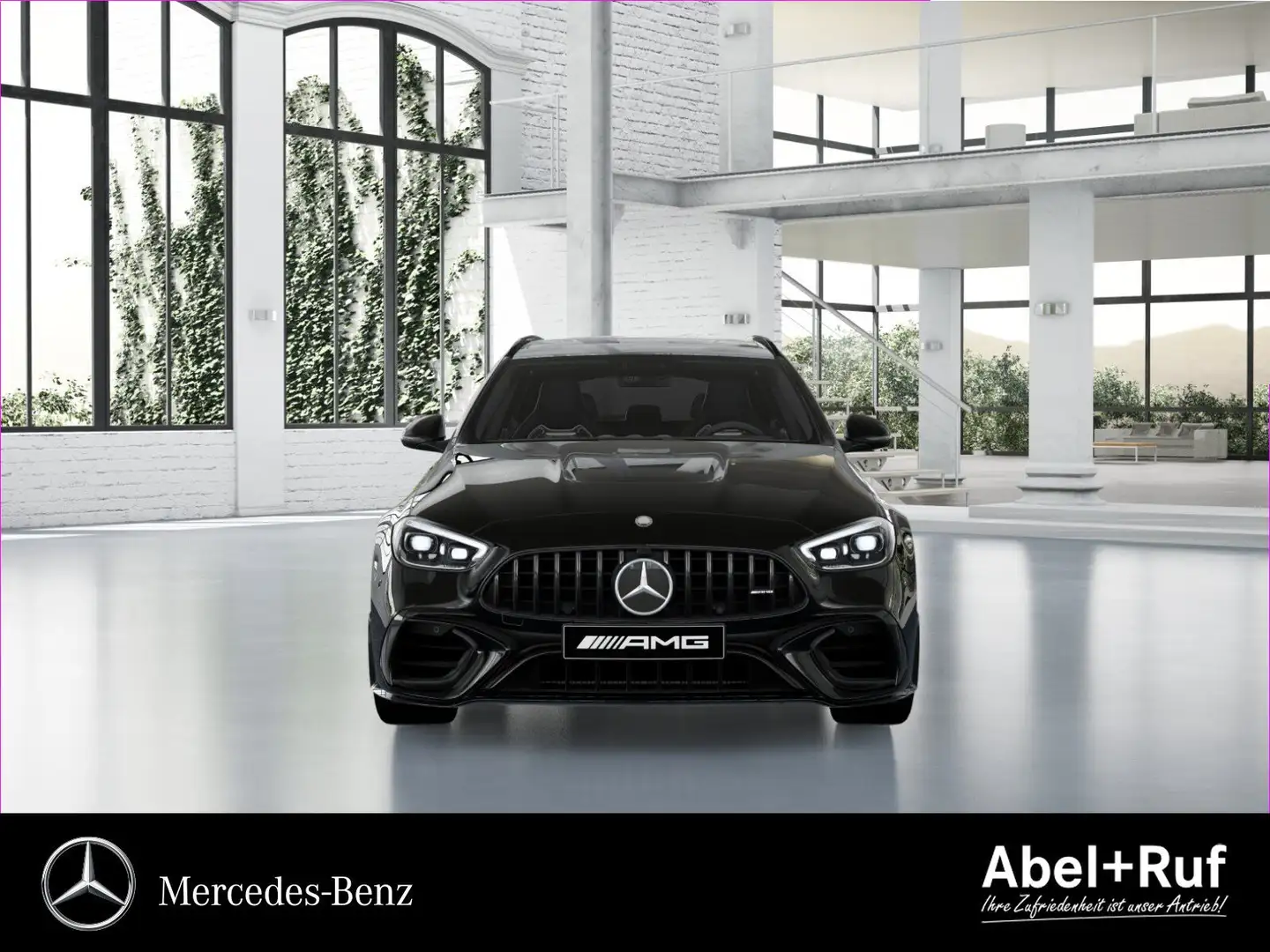 Mercedes-Benz C 63 AMG T S E PERF DIGITAL+DISTR+Burme+HuD+360° Noir - 2