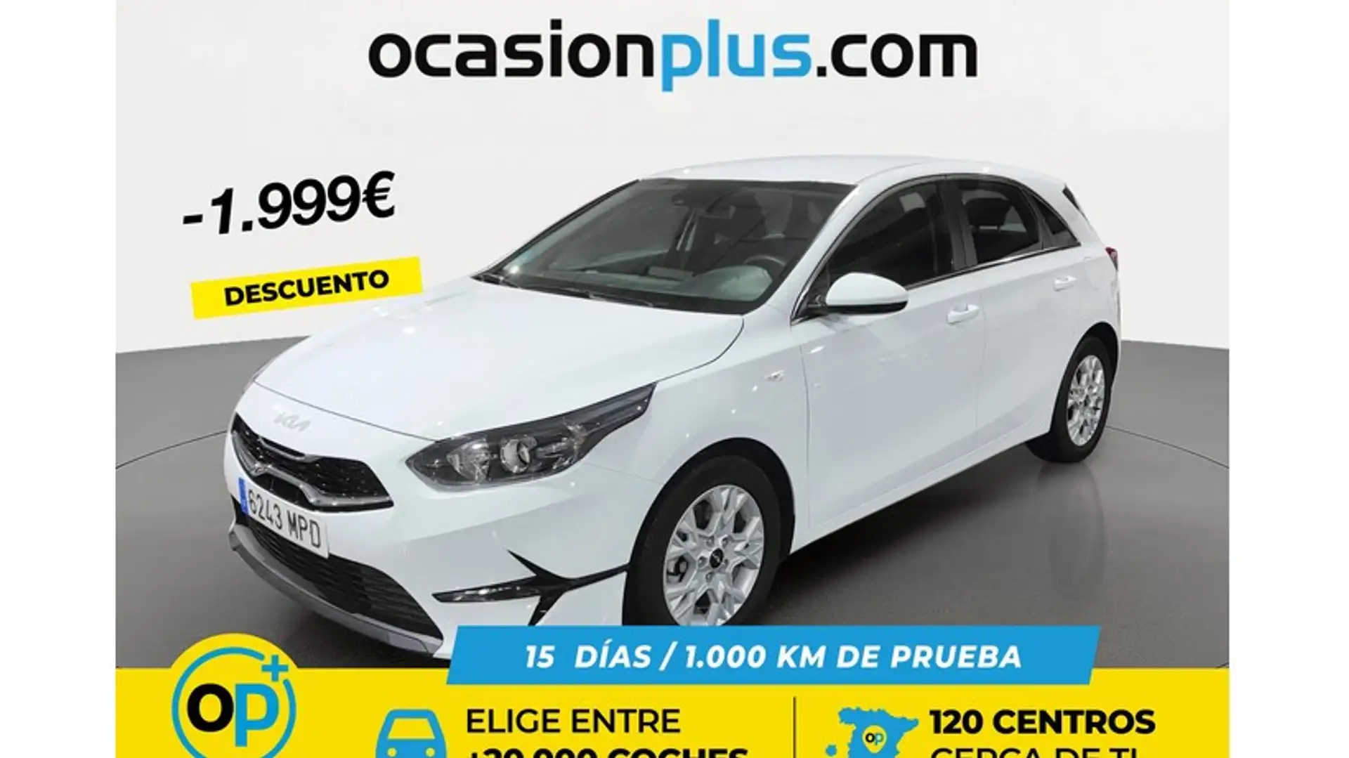 Kia Ceed / cee'd 1.0 MHEV Eco-Dynamics Drive DCT 120 Blanc - 1