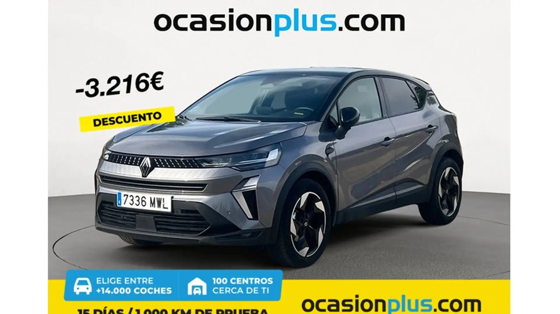 Renault Captur TCe GPF Micro Híbrido Techno 103kW Gris - 1