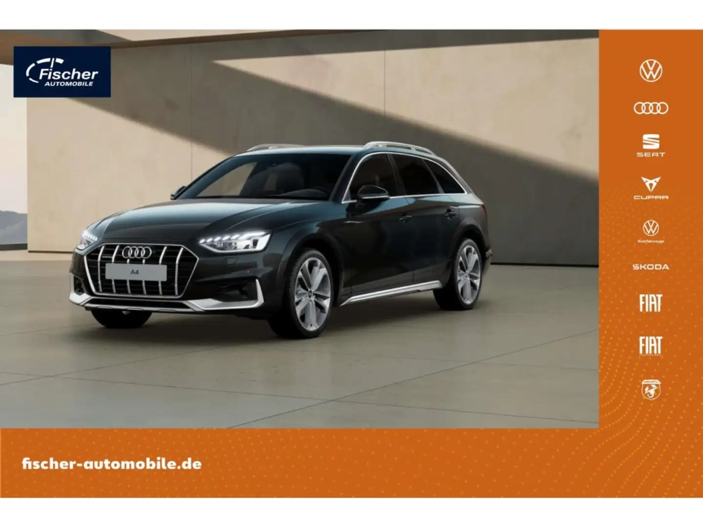 Audi A4 allroad 40 TDI quattro Schwarz - 1