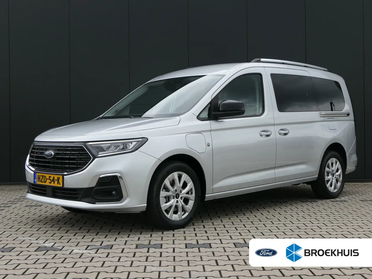 Ford Tourneo Connect 1.5 PHEV Titanium 7 Persoons | 100km Elektrisch Ri Grijs - 1