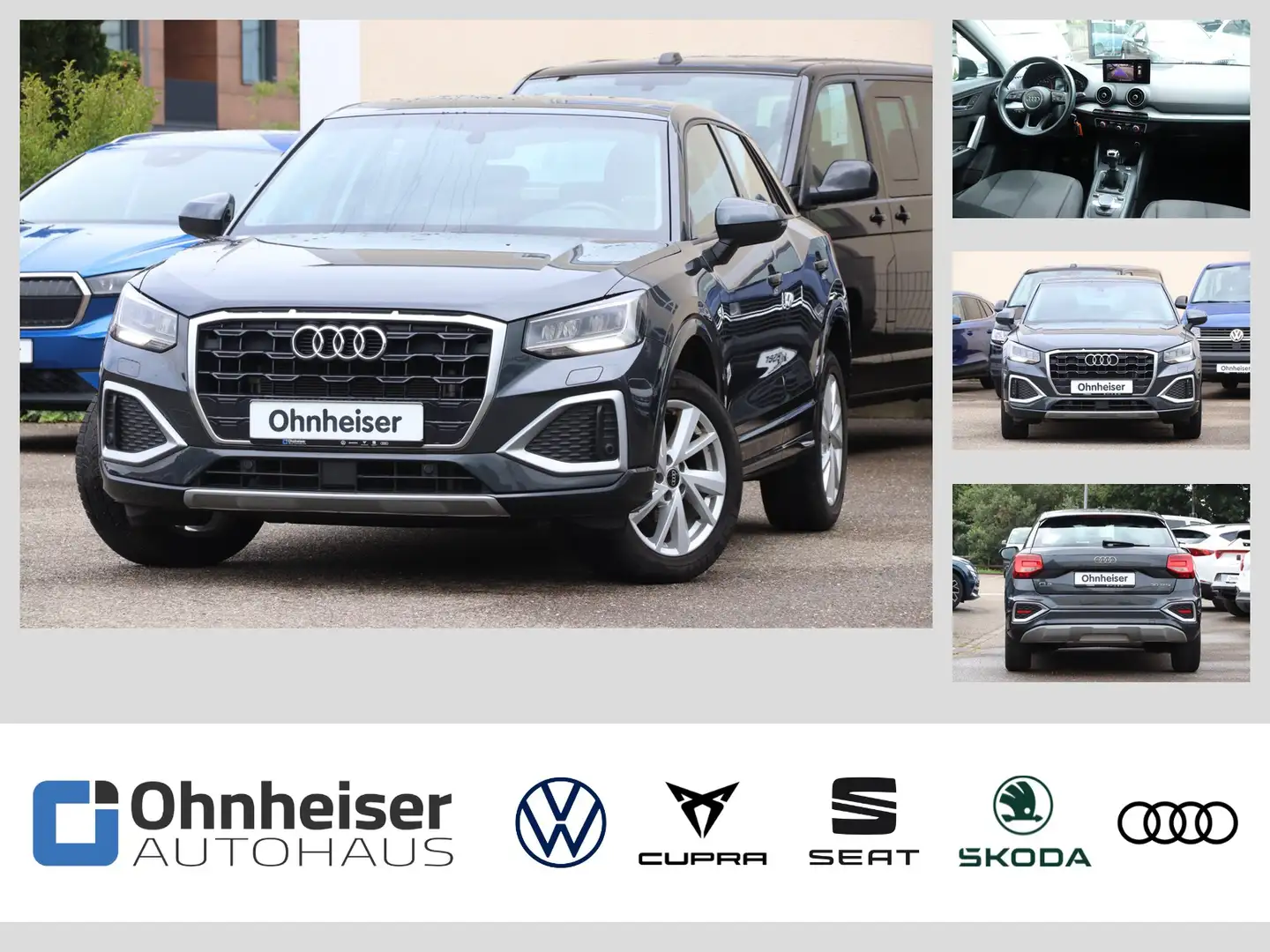 Audi Q2 30 TFSI advanced SHZ*ACC*PDC*LED*ALU Grau - 1