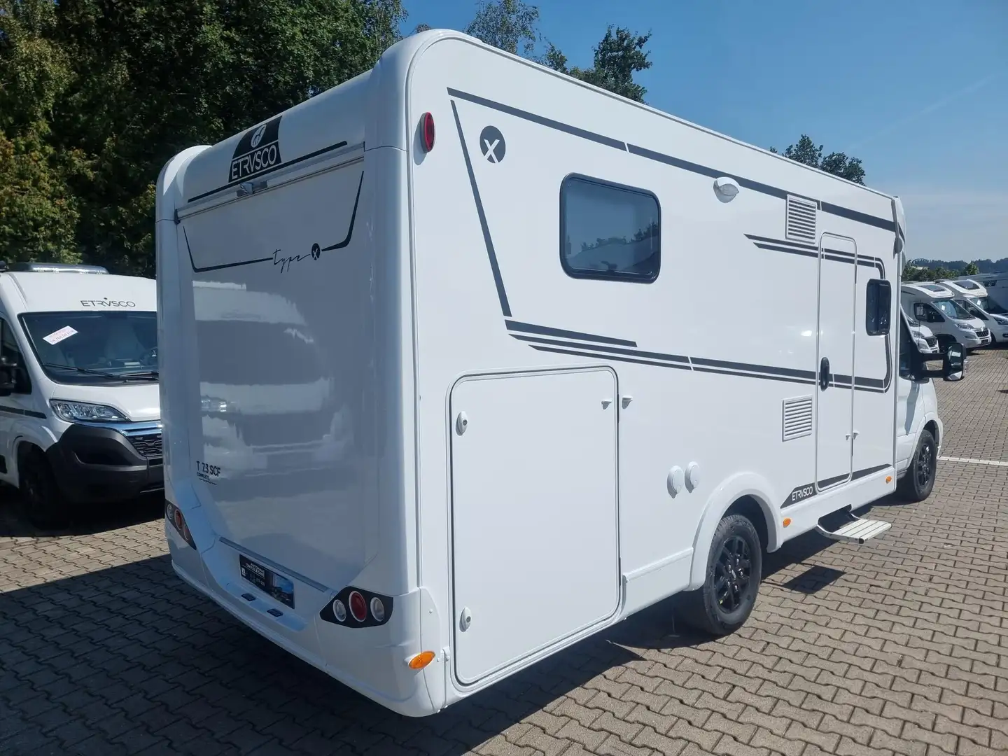 Etrusco Teilintegrierte Ford 24 T7.3SCF T 7.3 SCF 2.0L ... Weiß - 2
