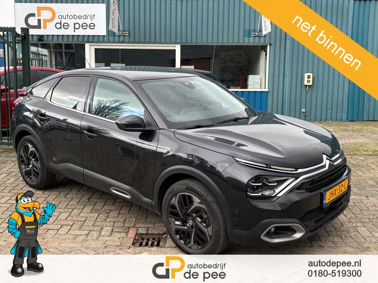 Citroen C4 1.2 Puretech Shine GARANTIE/AUTOMAAT/CARPLAY/CAMER Schwarz - 1