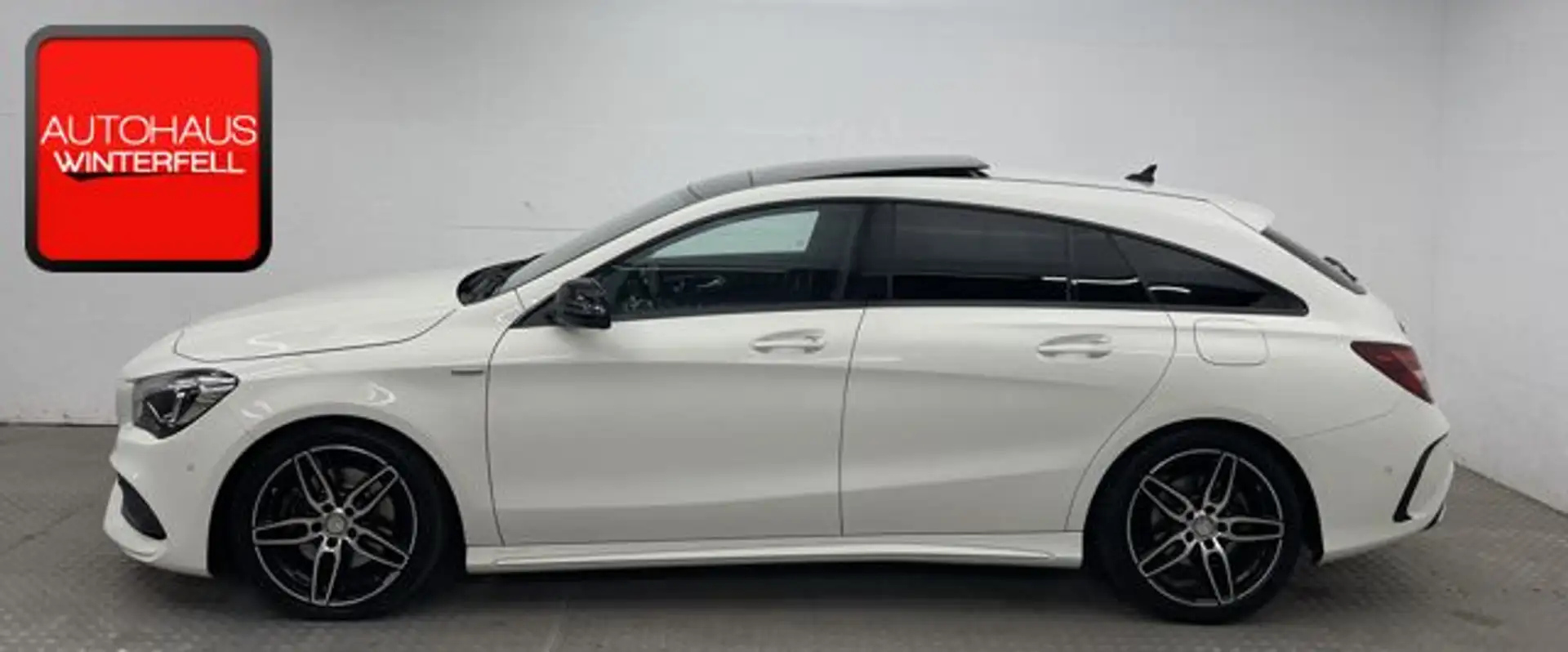 Mercedes-Benz CLA 250 Shooting Brake 4M AMG NIGHT PANO+MEMORY+ Blanc - 2